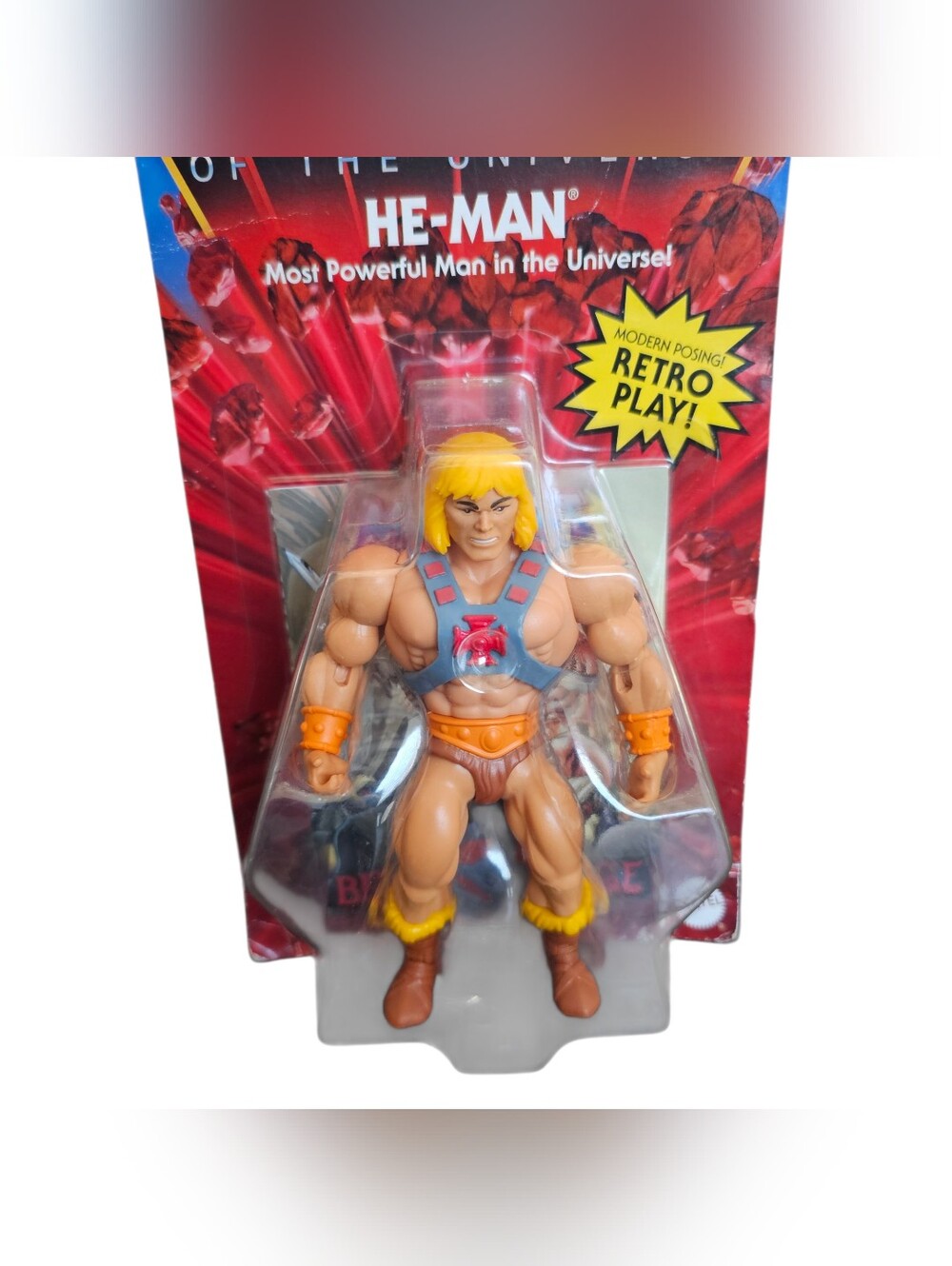 Matel Masters Of The Universe He-Man Most Powerful Man in the Universe NEW